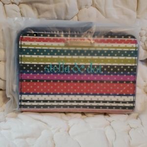 STELLA & DOT Chelsea Tech Wallet - Crazy Stripe